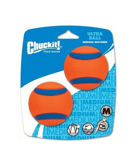 Chuckit - Ultra baller 2 pk. - Medium 6,5 cm