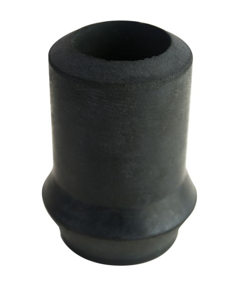 Svart gummihylse - 19mm