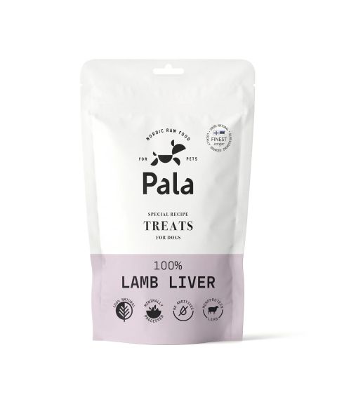 100 % Lammelevergodbiter til hund